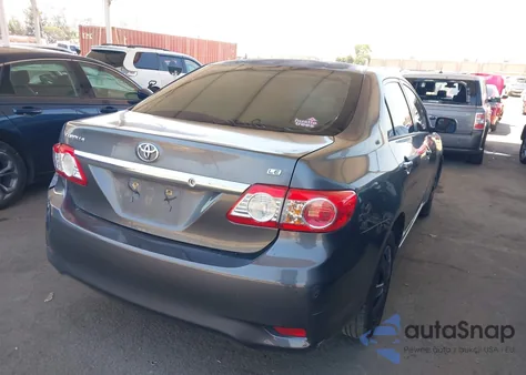 2011 Toyota Corolla Le z USA, uszkodzony, nr VIN 2T1BU4EE5BC548836
